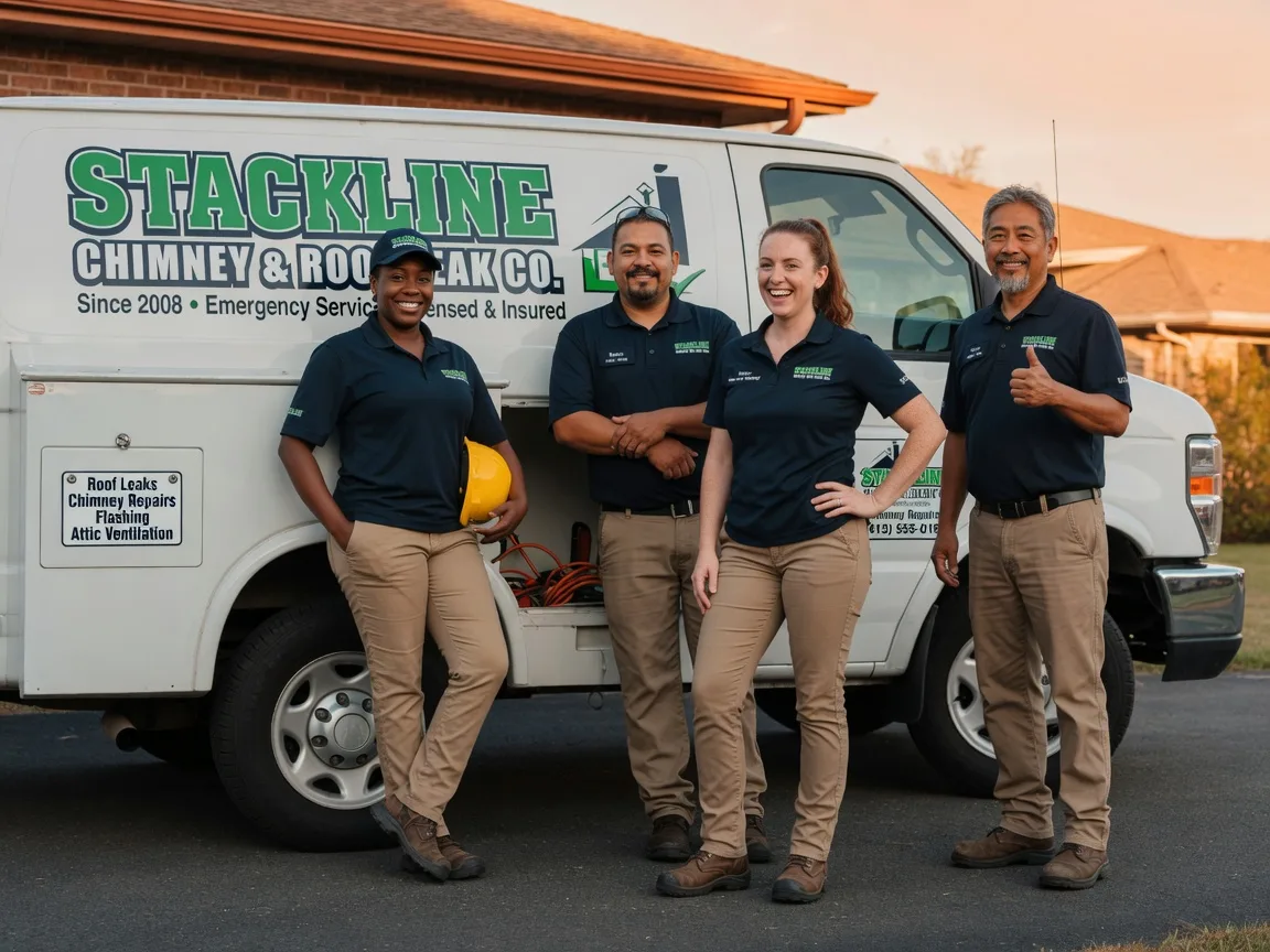 Chimney flashing repair company in Gibsland, LA